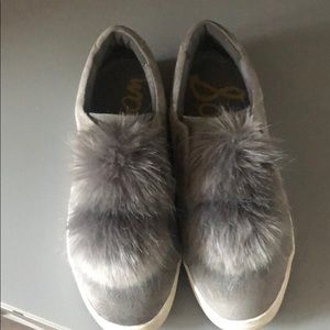 Sam Edelman Platform Pom slides! Sz 8.5